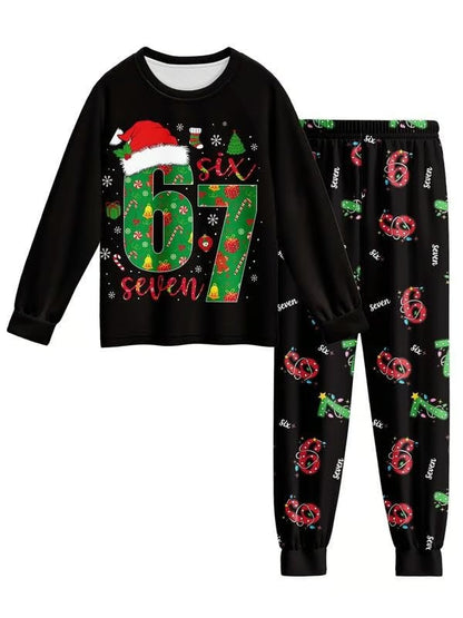 🎄2025 Christmas Sales🎅#67 Christmas Kids Pajama Set