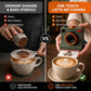 ☕📸 One-Touch Latte Art Camera – 3D Coffee Stencil Printer Kit for Custom Drink Designs ✨