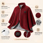 🎄 50% OFF! 🔥 Cosy Up Anywhere – Wearable Heated Shawl for Winter Warmth ❄️