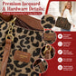 🐆 50% OFF – LAST DAY! 🔥 Unleash Your Wild Side! Stylish Leopard Print Meets Roomy Everyday Storage 👜✨