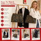 🐆 50% OFF – LAST DAY! 🔥 Unleash Your Wild Side! Stylish Leopard Print Meets Roomy Everyday Storage 👜✨