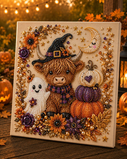 🔥HALLOWEEN SALE ONLY ￡7.99!!  👻✨ Halloween Pearl Art DIY Kit – Turn Tiny Pearls into Spooky-Cute Magic