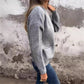 🔥LAST DAY 50% OFF💖 Round Neck Zipper Knitted Jacket