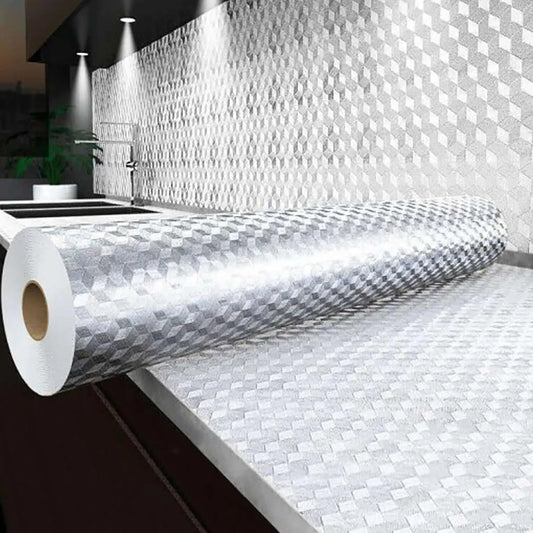 🏆 Last Day Special Price £5.74 Each⏰Kitchen Peel and Stick Wallpaper Backsplash Waterproof Kitchen Stickers