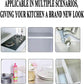 🏆 Last Day Special Price £5.74 Each⏰Kitchen Peel and Stick Wallpaper Backsplash Waterproof Kitchen Stickers