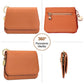 💖Buy 1 Get 1 Free!! ✨Only ￡8.99!!💕RFID Short Wallets for Women –Fashionable Card Holder with Key Ring & Coin Purse