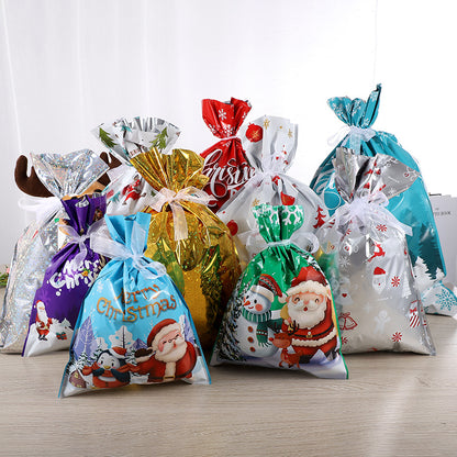 🌟Wrap your holiday gifts with charm and ease!🎅 Merry Pouch Christmas Drawstring Gift Bags