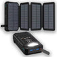 ☀️🔋 50% OFF! Portable Solar Power Bank – Your Outdoor Power & Light Companion! 🔦🏕️