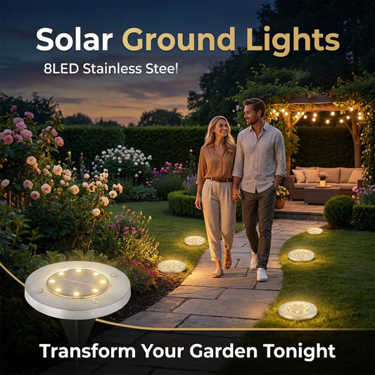 🔥 50% OFF! Solar Rock Lights ☀️ – Stylish Garden Glow, No Wires Needed! 🌿