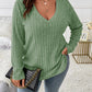 🍂 COSY LOOK, CONFIDENT FEEL! 🤎✨ Women’s Plus-Size Knit Top – Soft, Flattering & Effortlessly Chic 💕