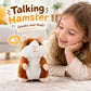 🐹😂 Talking Hamster Plush – Repeat Your Words, Shake & Giggle! 🎁