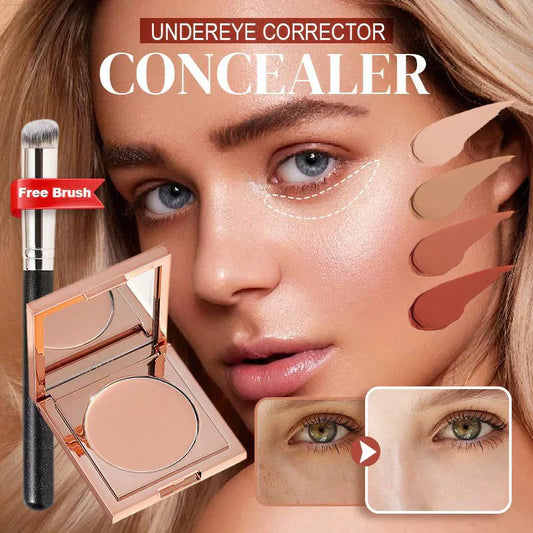 🔥Final 3 Hours: Buy 2 Get 1 FREE + High-Quality Brush !! ✨Colored Clay Undereye Corrector