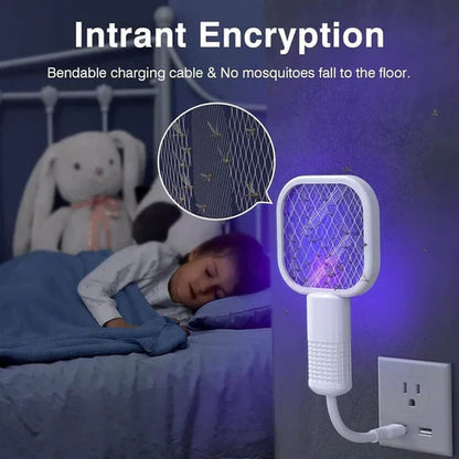 ✨2026 NEW🔥USB Mini Mosquito Swatter💥Portable Fly Killer, Insect Killer for Pest Control, Mosquito Bat for Indoor and Outdoor