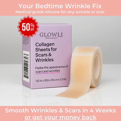 🏆Buy 2 Get 2 Free🔥Silicone Collagen Sheets For Scars & Wrinkles