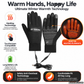 🥶 Cold Hands? Switch On the Warmth! 🔥 Electric Heated Gloves for Cosy Winter Adventures ❄️🧤