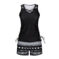 🎁💥LAST DAY SALE 50% OFF!!⏰Miraclesuit Women's Tummy Control Tankini Set with Built-In Bra – Flattering Boho Swimwear with Shorts🔥