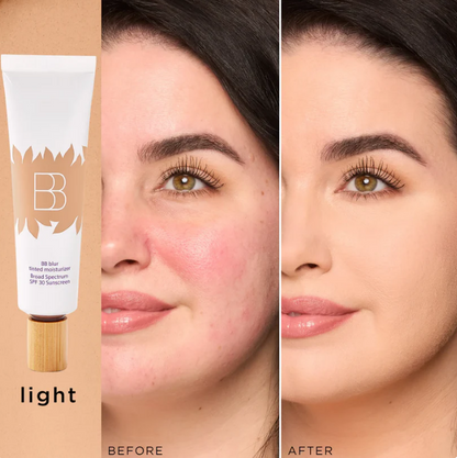 🔥BUY 2  GET 1 FREE!!✨BB blur tinted moisturizer SPF 30 – Medium Buildable Coverage with Natural Lightweight Matte Finish, Vegan & Cruelty Free