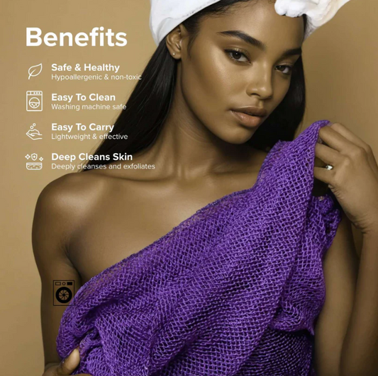 🔥Buy 1 Get 1 Free🧼African Exfoliating Body Net Sponge