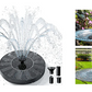 🔥Last Day 60% Off🐦️ Solar Powered Bird Bath Fountain Pump ⛲With 6 Nozzles 1.4W Solar Panel Kit Water Pump, Outdoor Watering Submersible Pump for Pond, Pool, Garden, Fish Tank