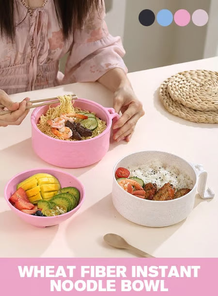🔥New Year Buy 1 Get 1 Free 🍜Wheat Fiber Instant Noodle Bowl✨