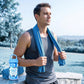🎁❄️Last Day Buy 1 Get 1 Free (Each only ￡3.49)❄️Cold Sweat Towel You Can Use Anywhere, Anytime! Reusable Soft Absorbent Cooling Portable