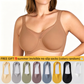⏳LAST WEEK SALE -ONLY £6.99!🖤💐Women's Elegant Sheer Full Coverage Plus Size Bra