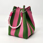 🏆✨ Limited Time £7.99! 👜 Boho Striped Knit Bucket Bag – Perfect for Summer! 🌞🌊