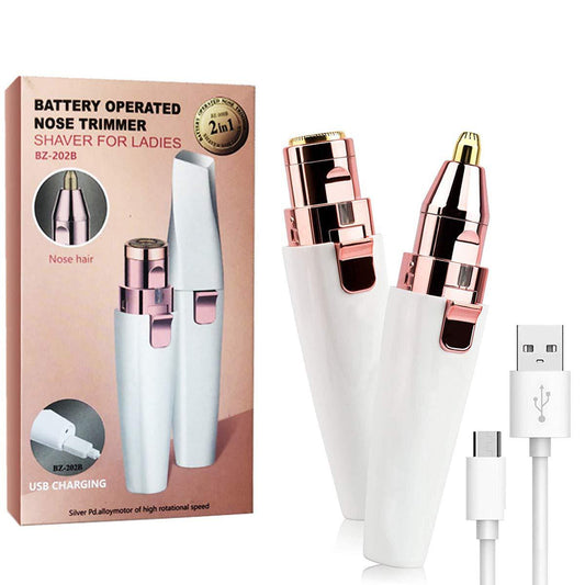 🎁New Year Limited Time Save 70%Off🔥2-in-1 Women's Eyebrow and Facial Hair Removal Device