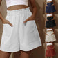 🔥Hot Sale - 49% OFF🎁Women's Cotton High Waist Pocket Shorts