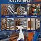💥 BUY 3 GET 1 FREE🔥🛠️ Highly Concentrated Rust Remover for Steel & Iron – Deep-Acting, Effortless, and Metal-Safe