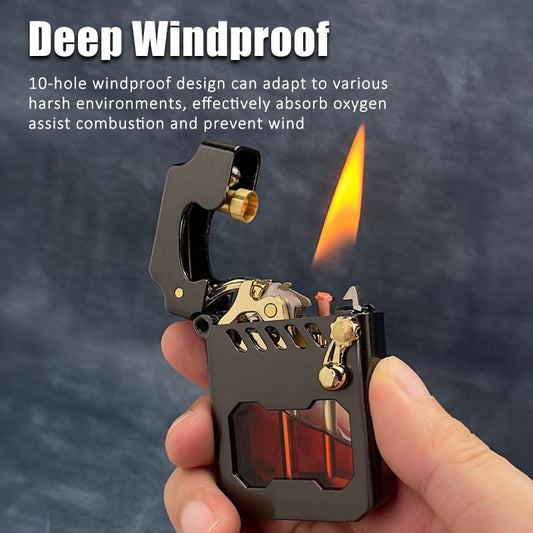 🔥HOT SALE 49% OFF🔥 Mecha Metal Rocker Lighter