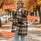 🎉 LAST DAY – 50% OFF! 🧥 Women’s Classic Plaid Hooded Jacket – Your Cosy Favourite for Chilly Days 🍂