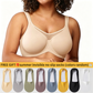 ⏳LAST WEEK SALE -ONLY £6.99!🖤💐Women's Elegant Sheer Full Coverage Plus Size Bra