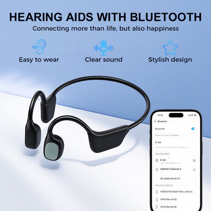 👂Revitalize your ears again💖 💥 Christmas Special Offer !🔥Bone Conduction Smart Hearing Aid Bluetooth Earphones