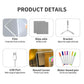 🎁Creative Rewritable Acrylic LED Message Board 🎨 (set come with 7 Pens)