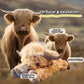 🔥HOT SALE 49% OFF -🎁Cute Cartoon Highland Cow Cuddly Toy