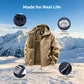 🔥 LAST DAY — 60% OFF! | Upgraded Unisex Hooded Insulated Jacket with Hidden Pockets