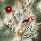 🎄Christmas Sale - 50%OFF💖DIY Heart Shaped Hand Embroidered Christmas Finished product/DIY material kit