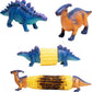 Dinosaur Corn Holders for Corn On The Cob - Funny Corn Cob Holder for Kids and Adults with Stainless Steel Prongs