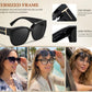 🔥UV400 Polarized Cat-Eye Sunglasses😎Fit Over Glasses