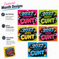 🎁2027 Year of the Cunt Wall Calendar – Bold Graffiti Humor Calendar📆🌟