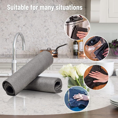 ✨10 Counts Magic Cleaning Cloth, Reuseable Thickened Streak Free Magic Cleaning Wipes