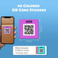 🔥Buy 2 Get 1 Free🎨Original Color-Coded Scannable QR Labels (48 Pack)💛💙💚❤️