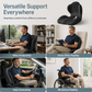 🪑 50% OFF! Ergonomic Memory Foam Seat Cushion – Back Support for Home, Office & Car 💺