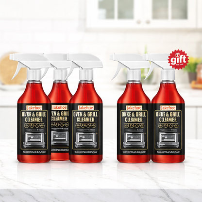 🧼 BUY 2 GET 1 FREE! ✨ Oven & Grill Cleaner Spray – Dissolves Grease in 5 Mins, No Scrubbing & Eliminates Odors 🔥