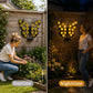 🎁💥LAST DAY SALE 50% OFF!!🦋💥Outdoor Metal Butterfly Wall Art Decorative Solar Light