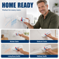 🏠 Fix Wall Damage in Minutes! 🔧 Waterproof Wall Repair Paste with Built-In Roller Brush – Easy, Mess-Free Repairs