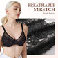 🔥 50% OFF! Minimal Lace Bra – Full Coverage & Everyday Comfort