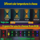 ✨Last Day 49% OFF☀️4 LED Solar Colorful Wall Lights Outdoor Light Waterproof