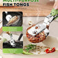 🏆NEW SPECIAL⚡50K+ SOLD! 🔥2-in-1 Stainless Steel Food Tongs - Flip, Grab & Serve All in One